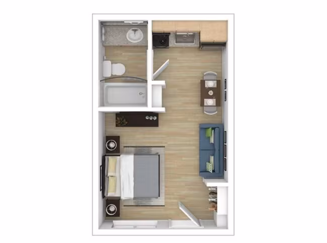 The Primrose 370 floor plan